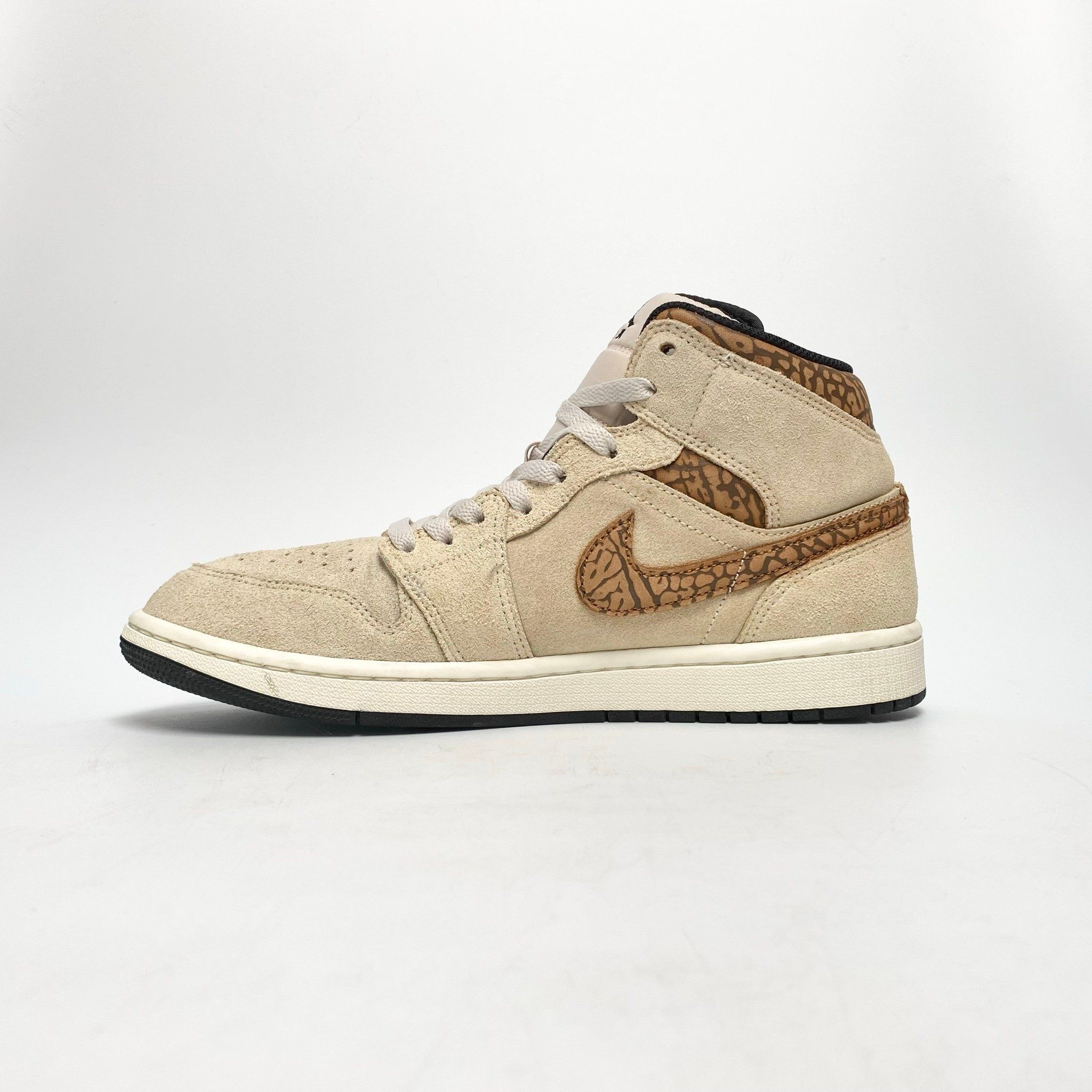 NIKE AIR JORDAN 1 MID SE BROWN ELEPHANT DZ4129-102