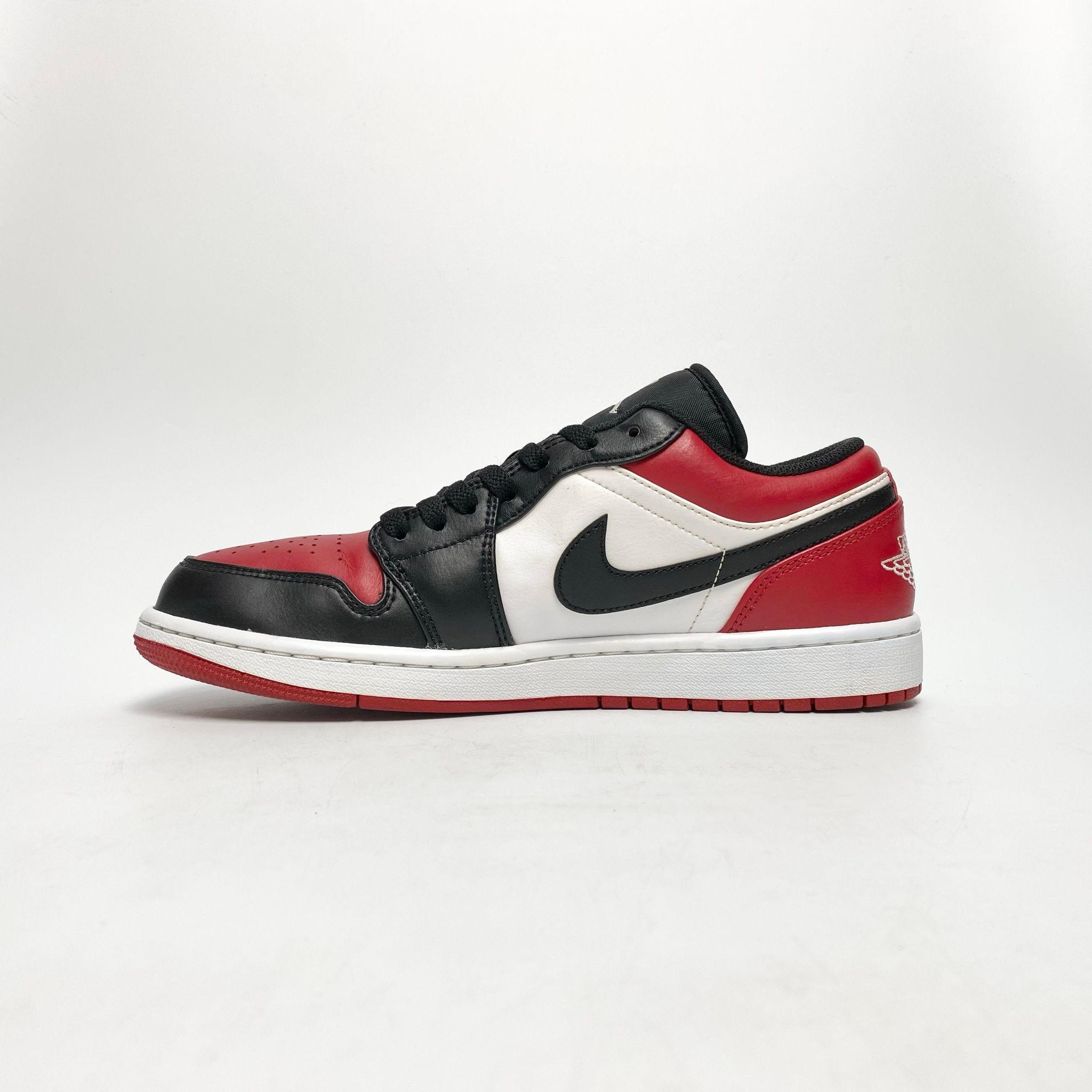 NIKE AIR JORDAN 1 LOW BRED TOE 553558-612