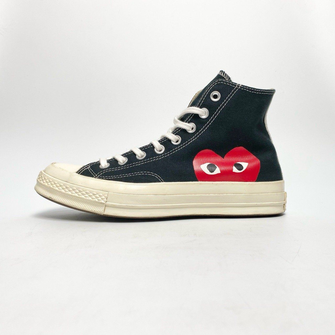 COMME DES GARCONS PLAY X CONVERSE CHUCK TAYLOR ALL STAR 70 HI BLACK 150204C
