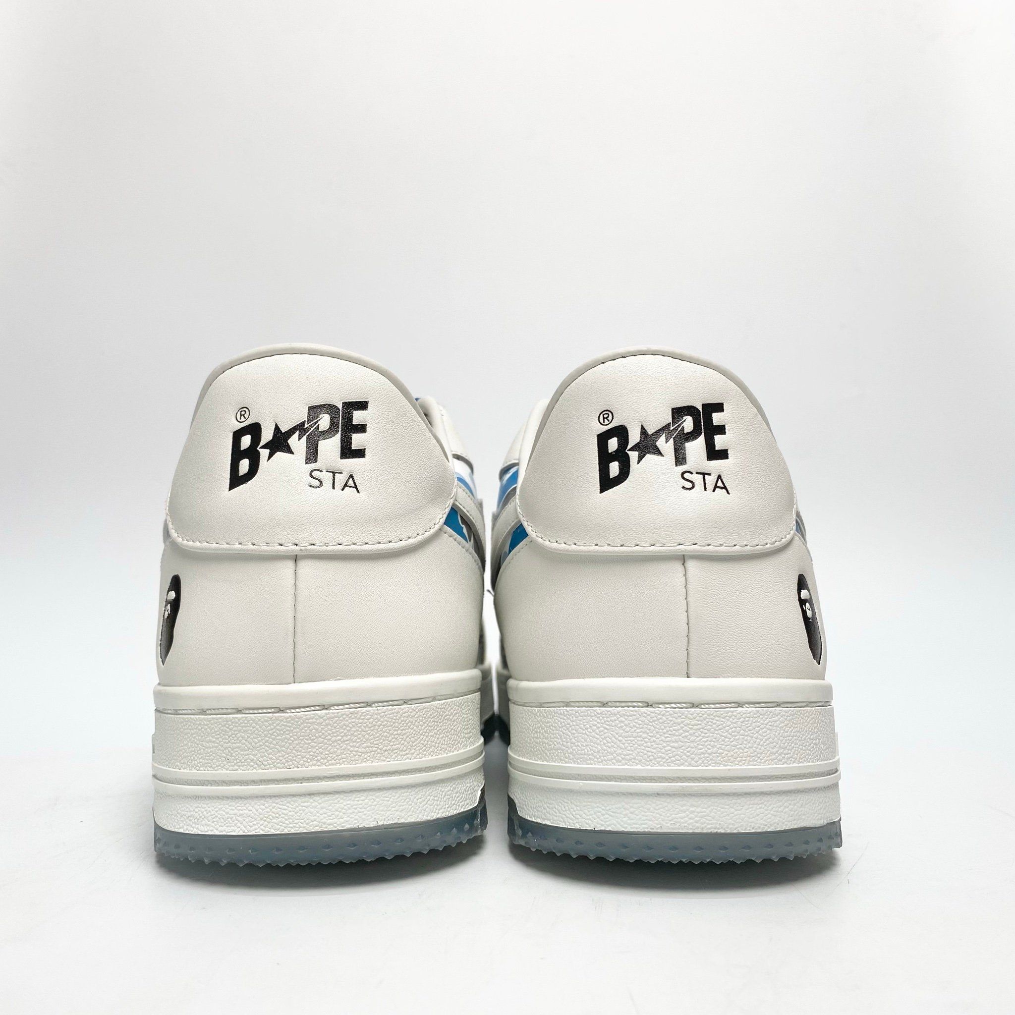 BAPE STA ICON ABC CAMO BLUE OZX SH M191009 N