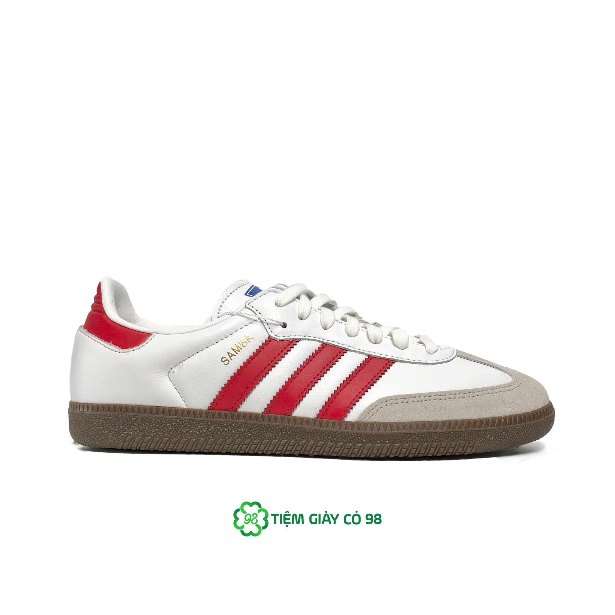 ADIDAS SAMBA OG WHITE BETTER SCARLET IG1025