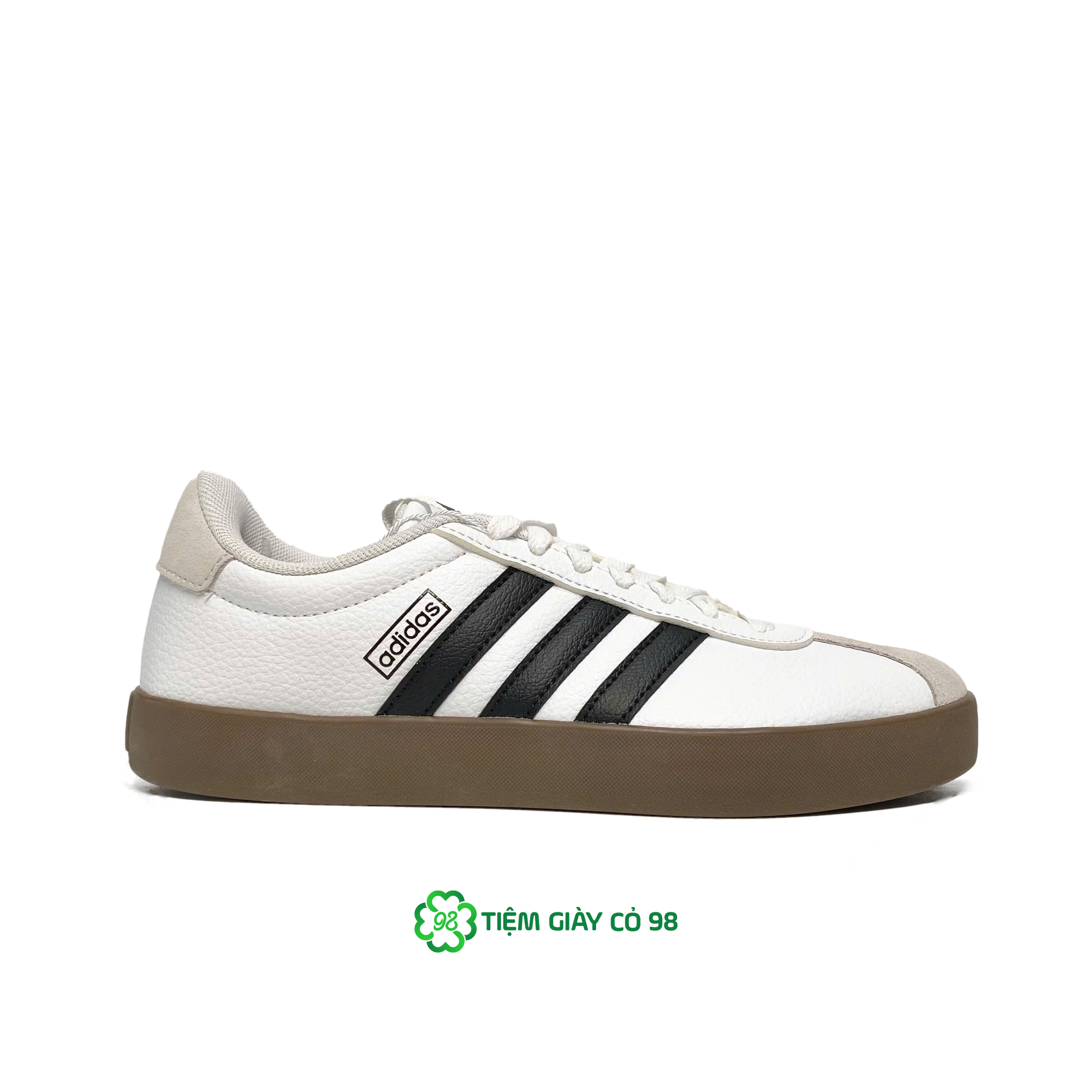 ADIDAS VL COURT 3.0 WHITE BLACK ID8797