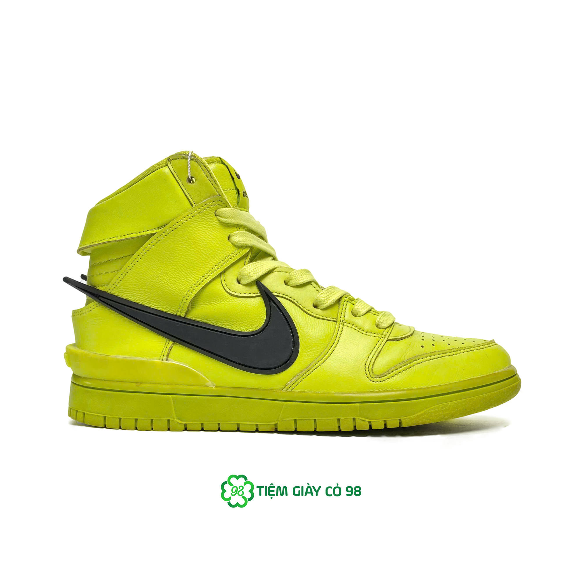 NIKE AMBUSH X DUNK HIGH FLASH LIME CU7544-300