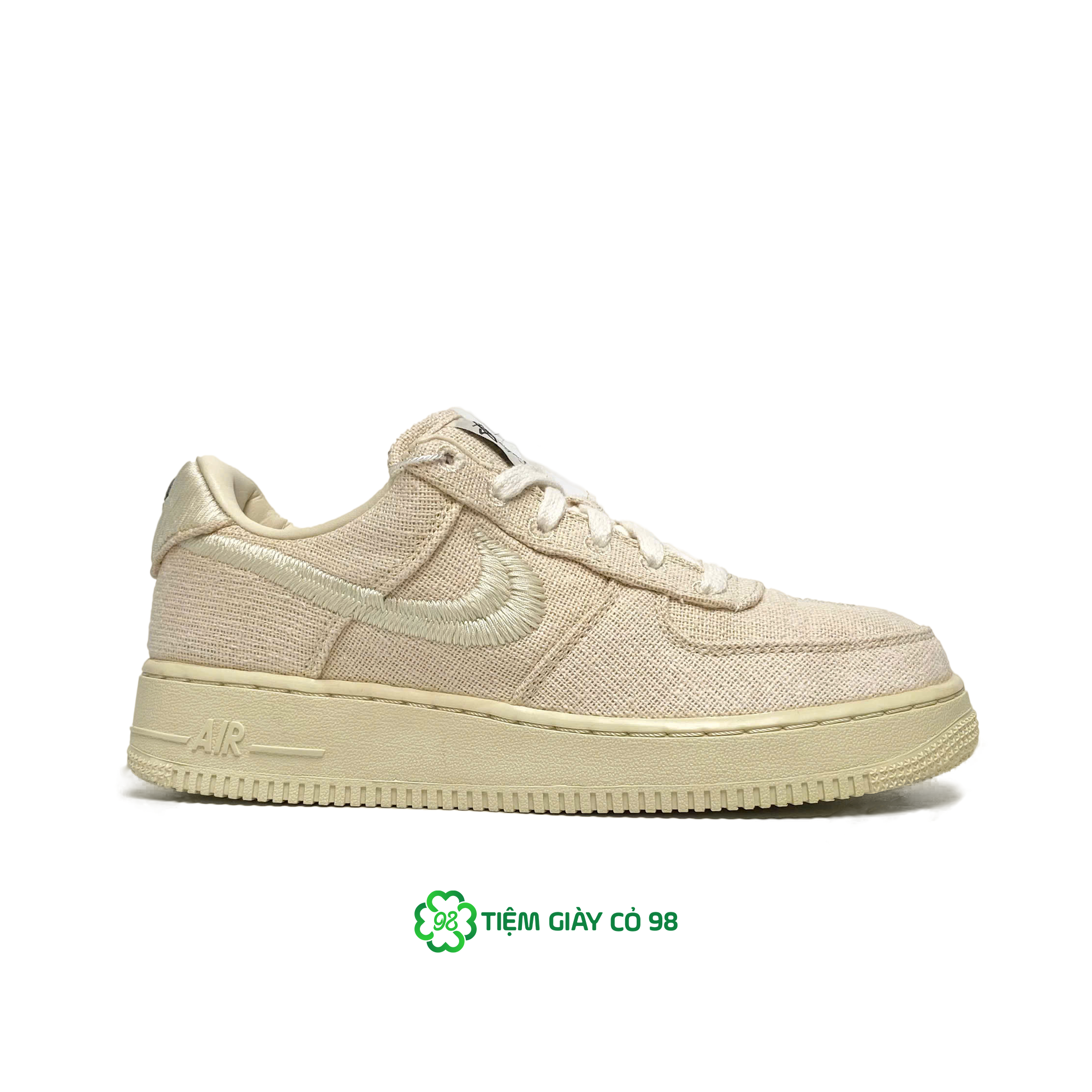 NIKE STUSSY X NIKE AIR FORCE 1 LOW FOSSIL CZ9084-200