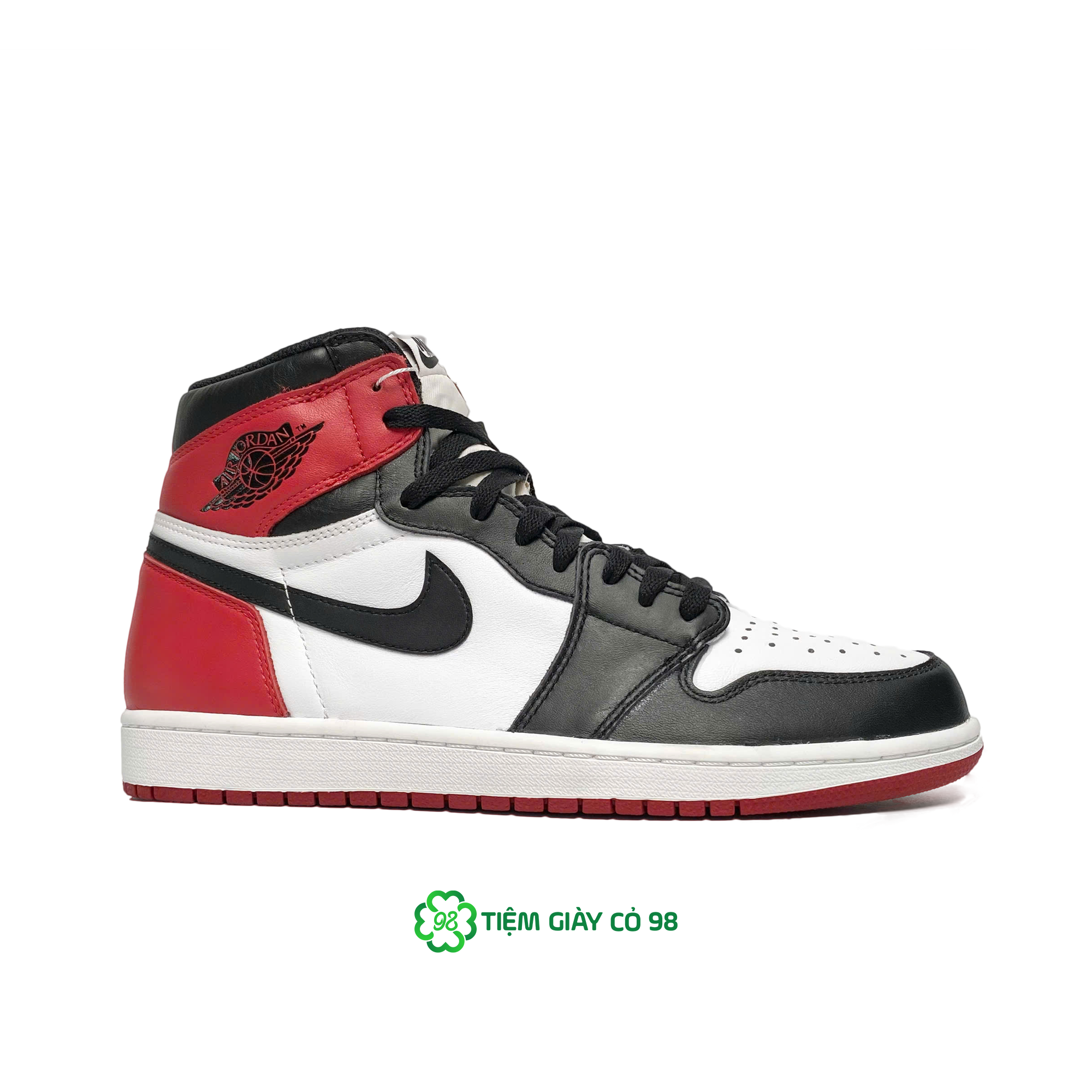 NIKE AIR JORDAN 1 RETRO BLACK TOE 555088-125