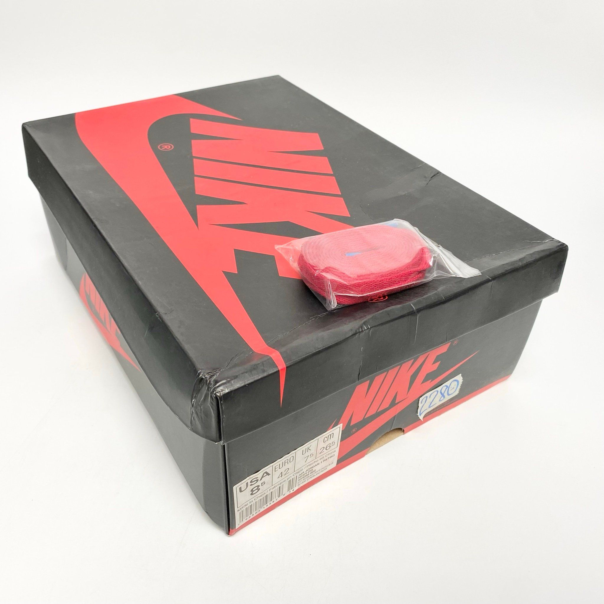 NIKE AIR JORDAN 1 RETRO HIGH SPIDER-MAN 555088-602