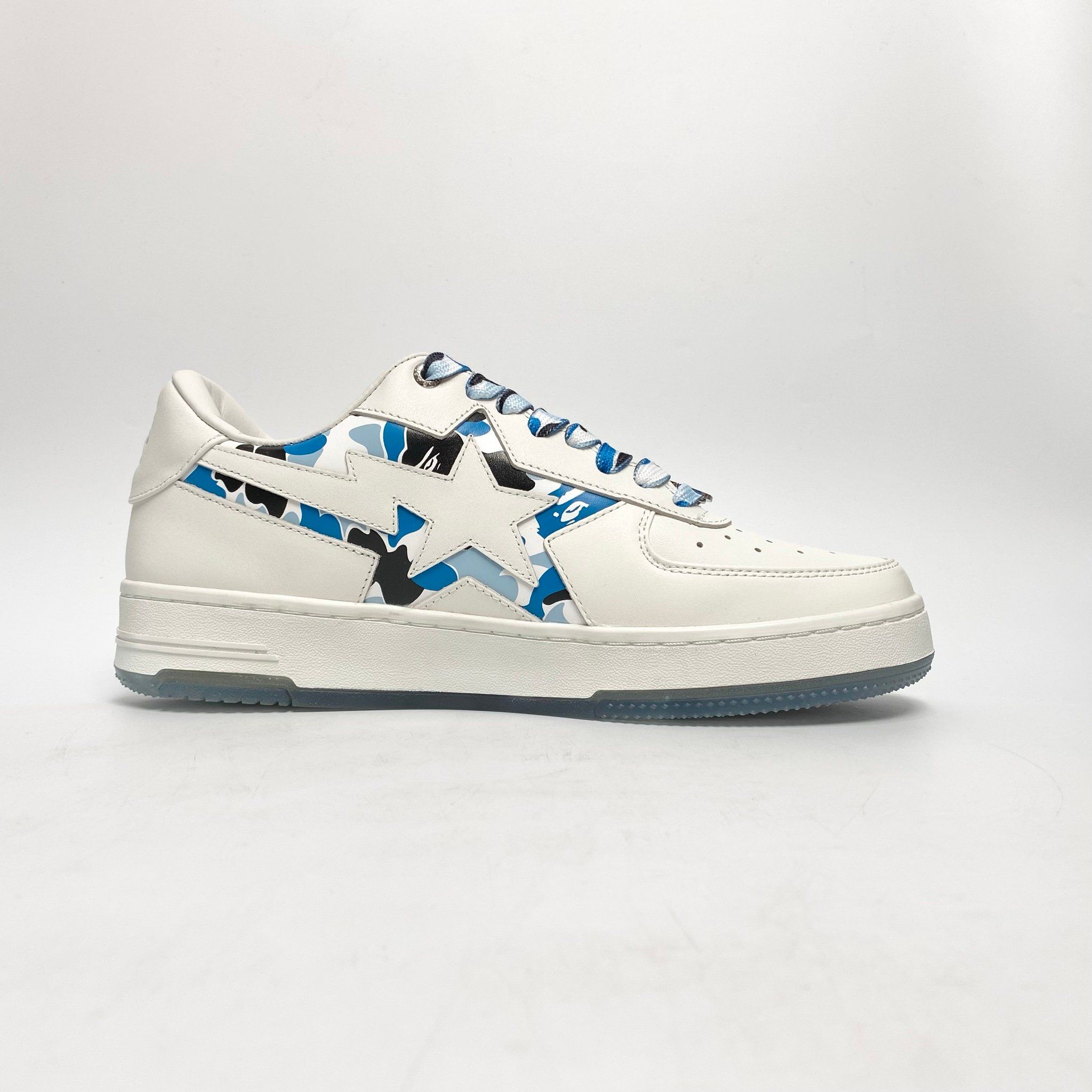 BAPE STA ICON ABC CAMO BLUE OZX SH M191009 N