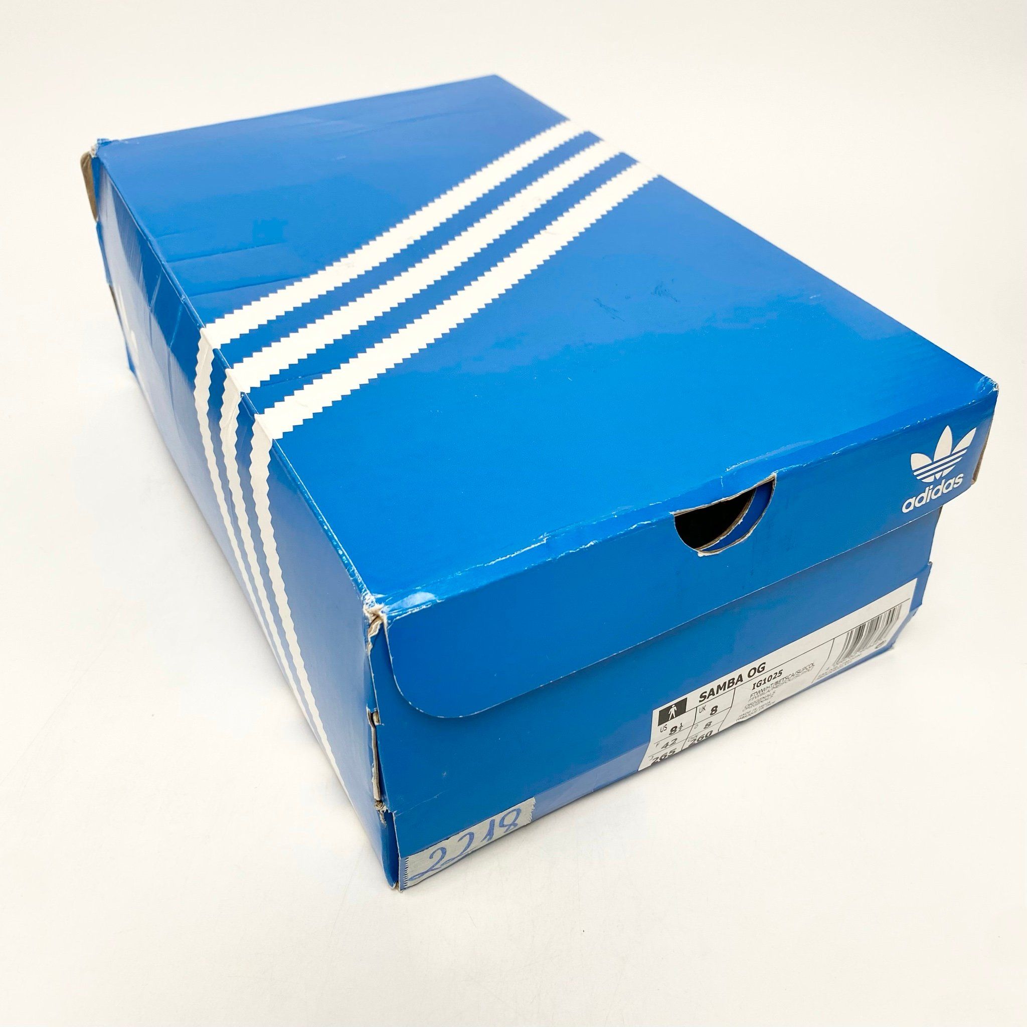 ADIDAS SAMBA OG WHITE BETTER SCARLET IG1025