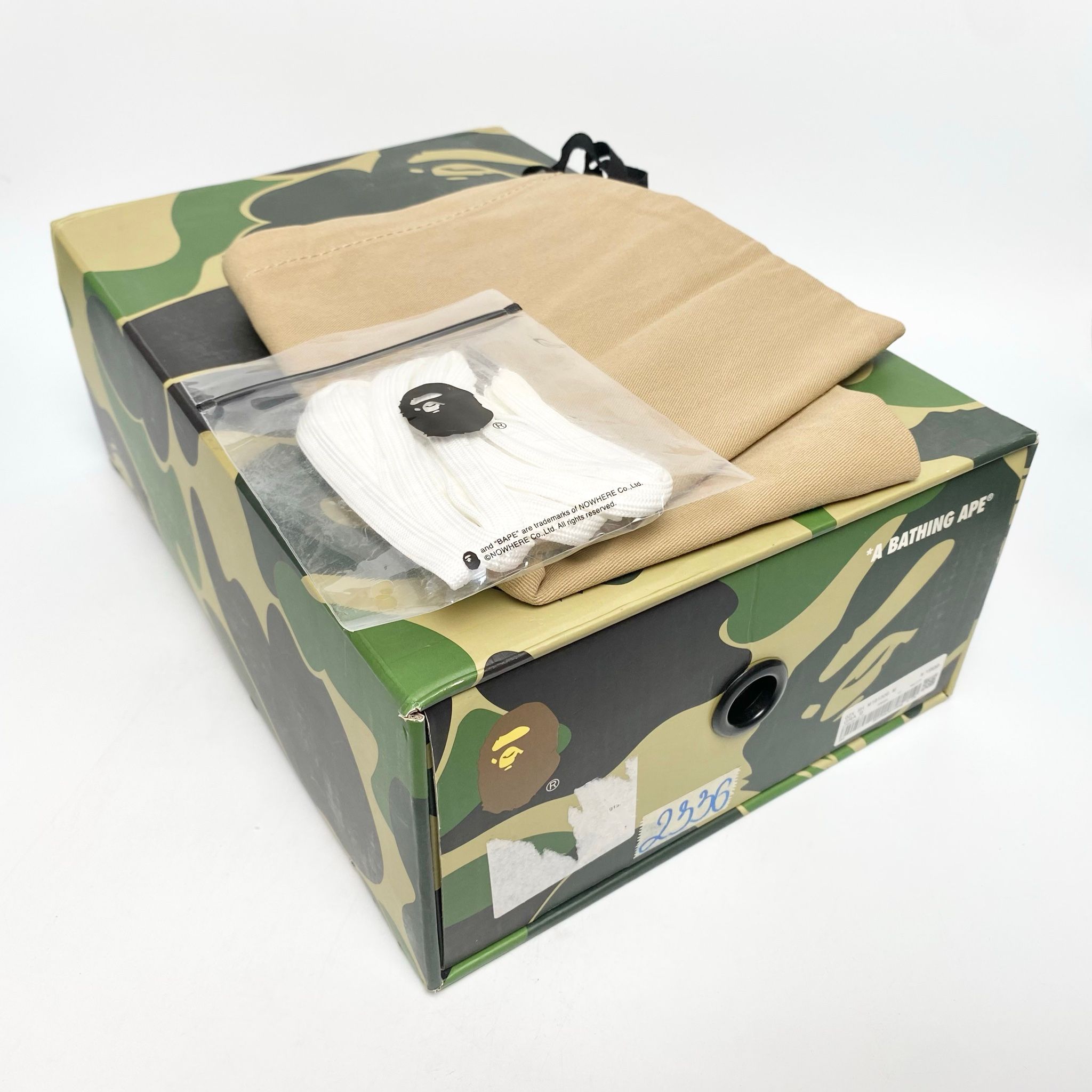 A BATHING APE BAPE STA OS GREEN