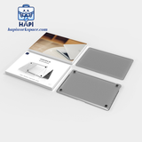 Ốp nhám macbook Wiwu Ishield Ultra Thin Hard shell case 13.3 Air/15.3 Air - 14.2 Pro/16.2 Pro: Cứng cáp, bảo vệ thiết bị