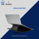 Túi da PU chống sốc WiWU Skin Pro Slim 13.3-16 inch, tích hợp giá đỡ tản nhiệt
