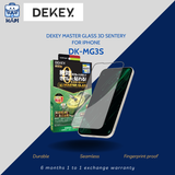 Kính cường lực trong suốt Iphone Dekey Master Glass 3D Sentery For Iphone DK-MG3S: Cứng cáp, bảo vệ thiết bị