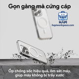 Ốp trong suốt Iphone có Magsafe Dekey Magic Cover Ultra Crystal Case With Magsafe For Iphone DK-UCCM: Cứng cáp, bảo vệ thiết bị