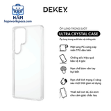 Ốp trong suốt Samsung Dekey Magic Cover Ultra Crystal Case For Samsung DK-UCC: Cứng cáp, bảo vệ thiết bị