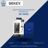 Kính cường lực trong suốt Samsung Dekey Master Glass 3D Sentery For Samsung DK-MG3S: Cứng cáp, bảo vệ thiết bị
