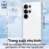 Ốp trong suốt Samsung Dekey Magic Cover Ultra Crystal Case For Samsung DK-UCC: Cứng cáp, bảo vệ thiết bị