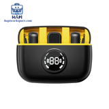 Micro mini không dây WiWU 2-in-1 Wi-WM003, Type C + Lightning, hộp sạc tiện lợi