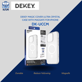 Ốp trong suốt Iphone có Magsafe Dekey Magic Cover Ultra Crystal Case With Magsafe For Iphone DK-UCCM: Cứng cáp, bảo vệ thiết bị