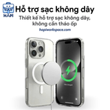 Ốp trong suốt Iphone có Magsafe Dekey Magic Cover Ultra Crystal Case With Magsafe For Iphone DK-UCCM: Cứng cáp, bảo vệ thiết bị