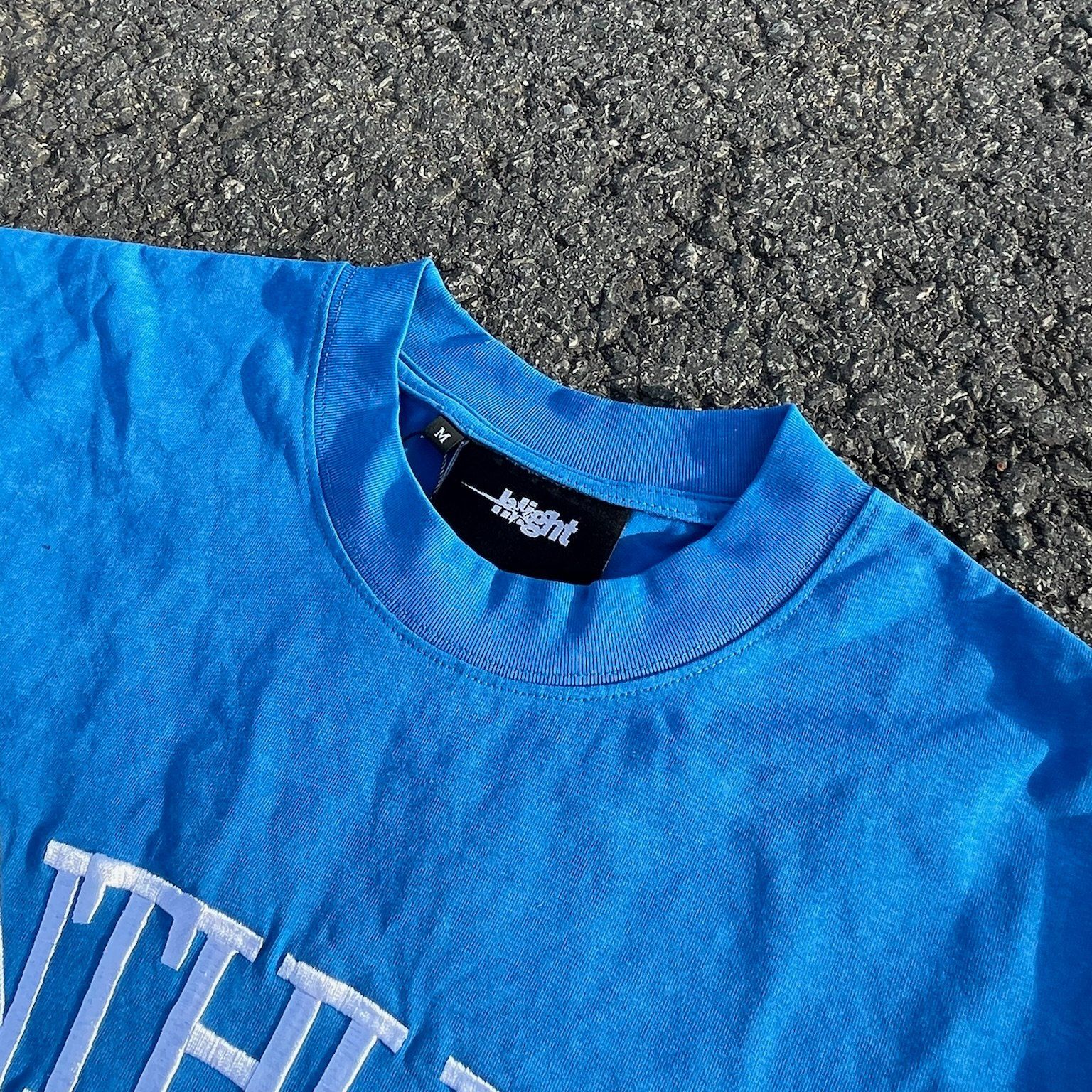 SH SPORTSWEAR BABY BLUE WASHED T-SHIRT