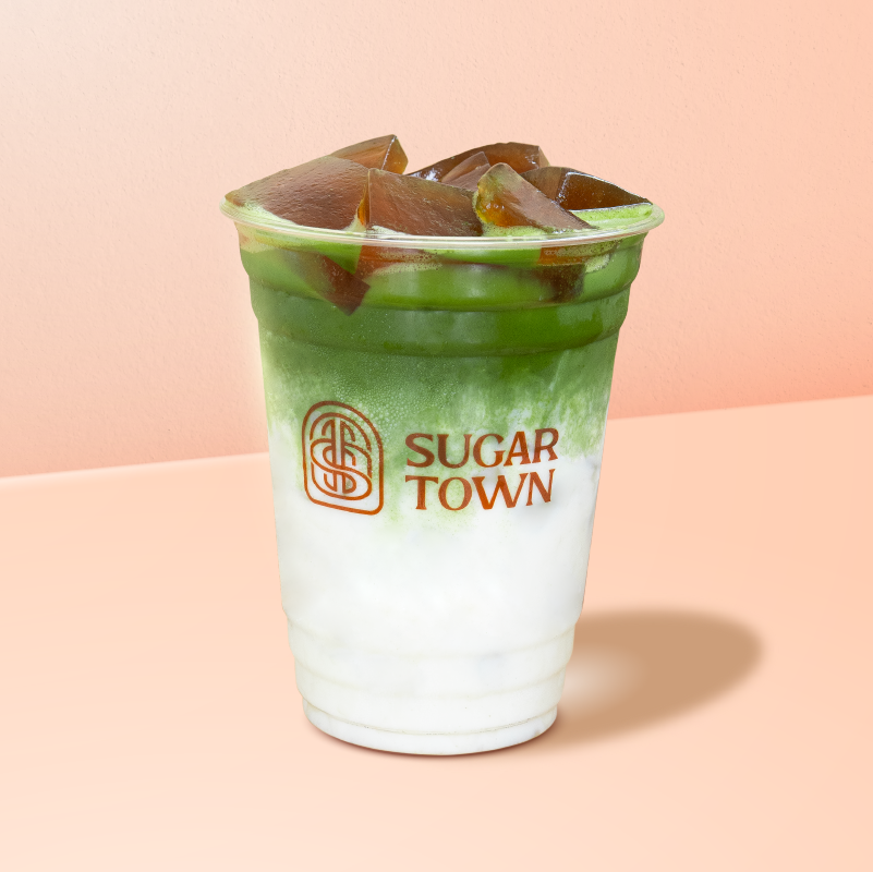 Banana Matcha Latte