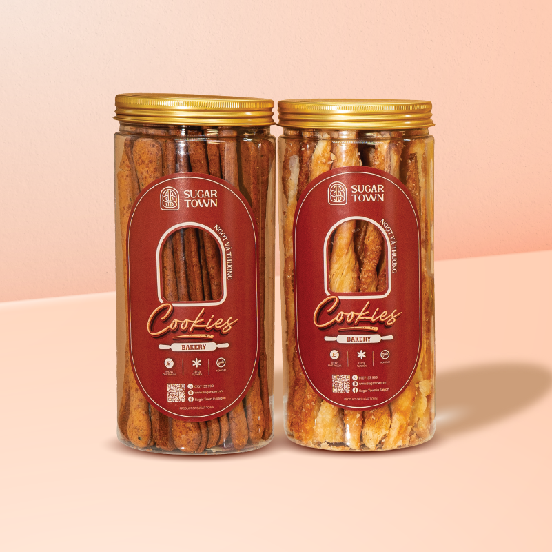 Combo cha mẹ – (Crispy Twisted Cookies - Cheese Stick)