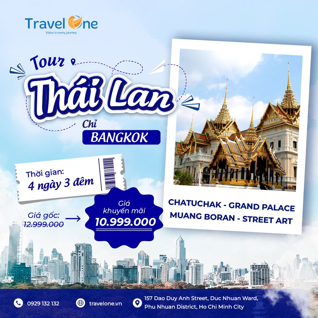 THÁI LAN 4N3Đ CHỈ ĐI BANGKOK: CHATUCHAK MARKET