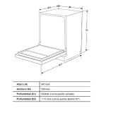 Máy rửa bát độc lập DWF147DS