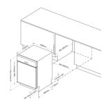 Máy rửa bát âm BDB424VXA