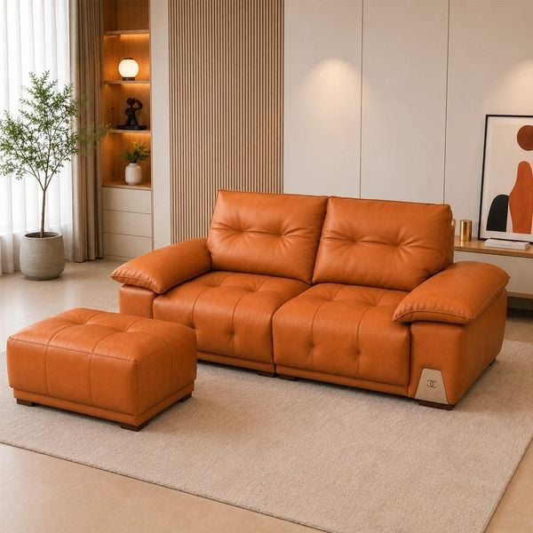 Sofa da giá rẻ XA06