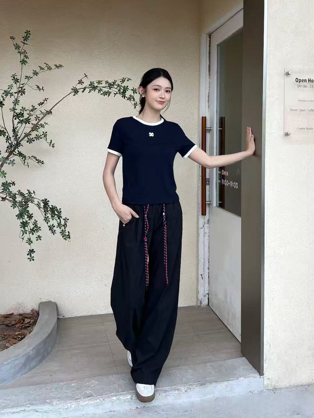 Quần Nỉ dây rút đỏ