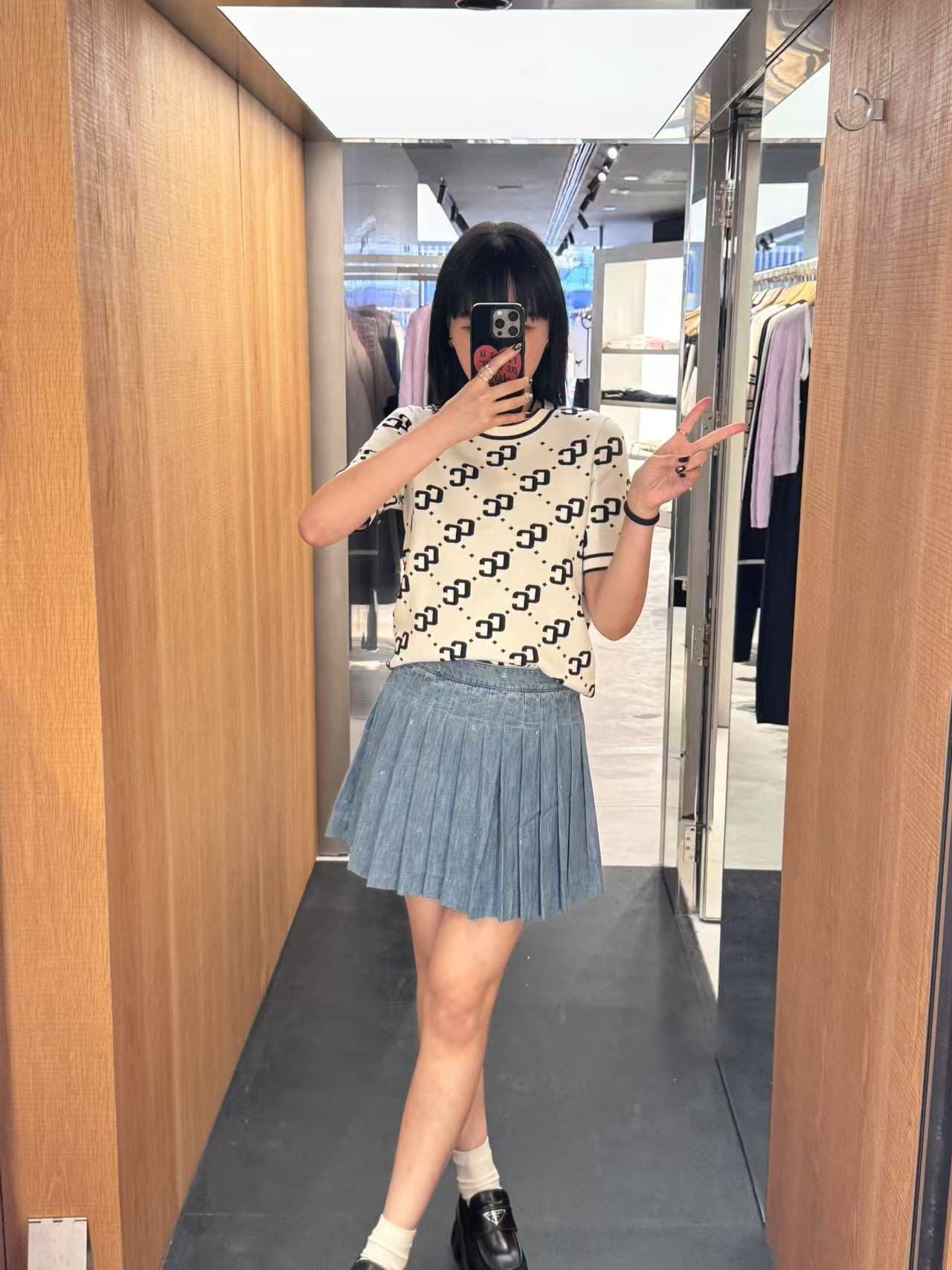 Chân váy ngắn Jean New Set