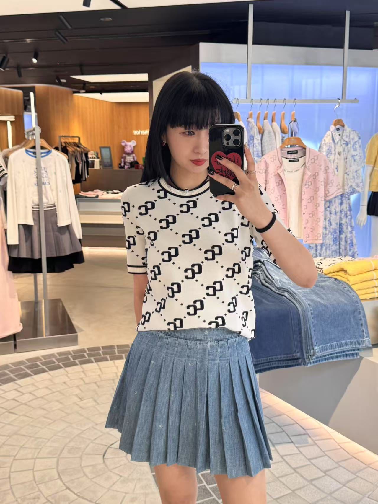 Chân váy ngắn Jean New Set