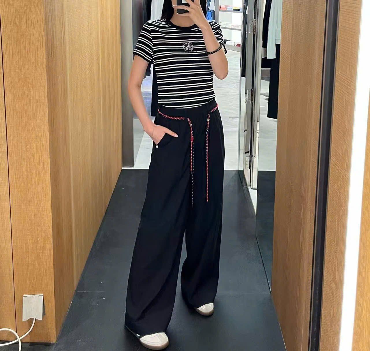 Quần Nỉ dây rút đỏ