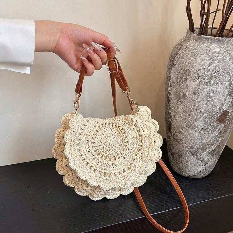 Túi Xách Tay Vải Ren