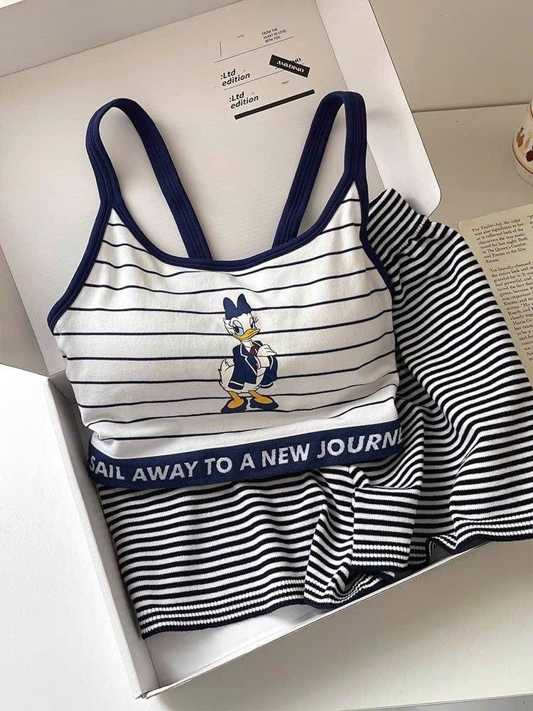 Set Áo 2 Dây + Quần Short
