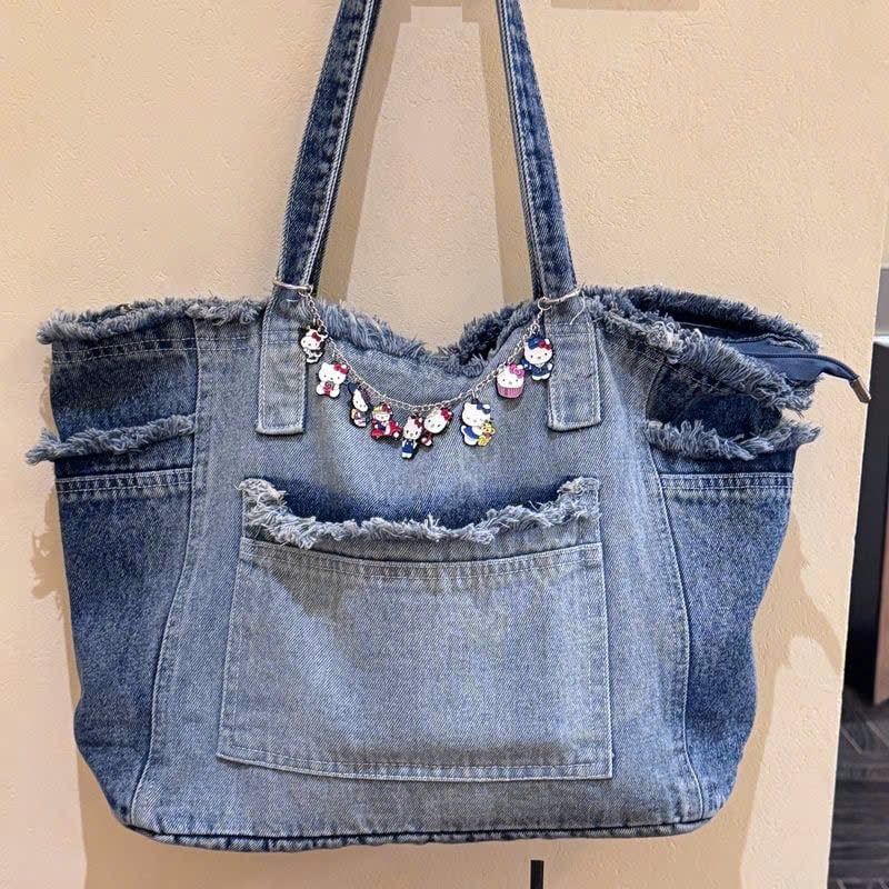 Túi Đeo Vai Nữ Vải Jean