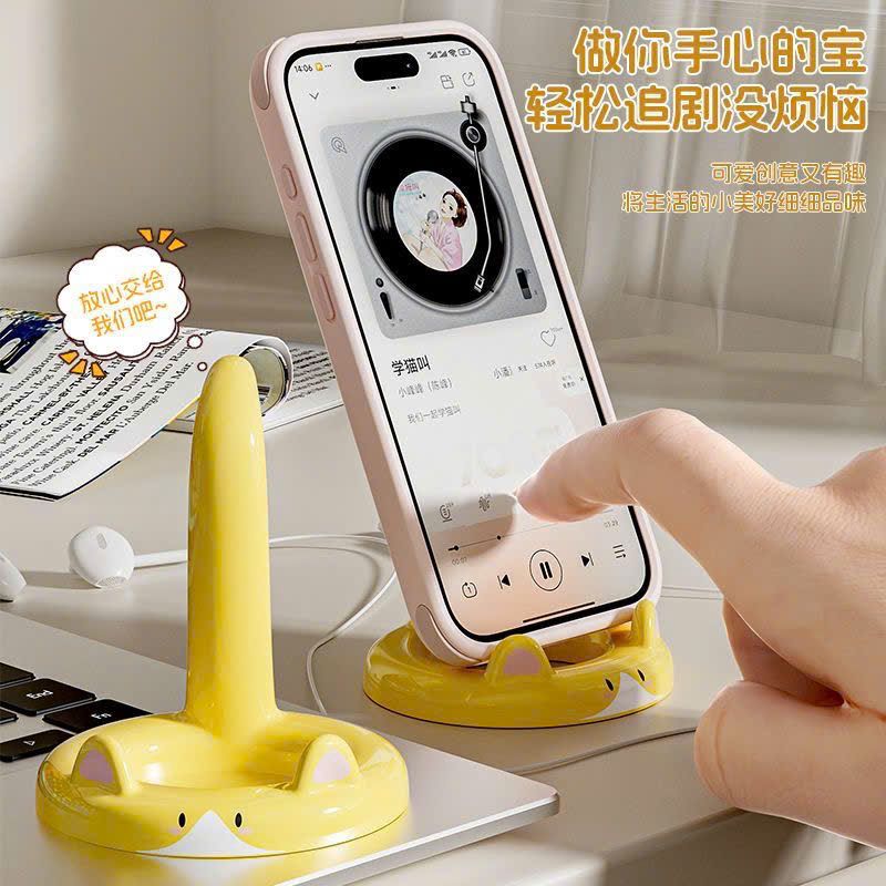 Giá Đỡ Điện Thoại Mèo Cute