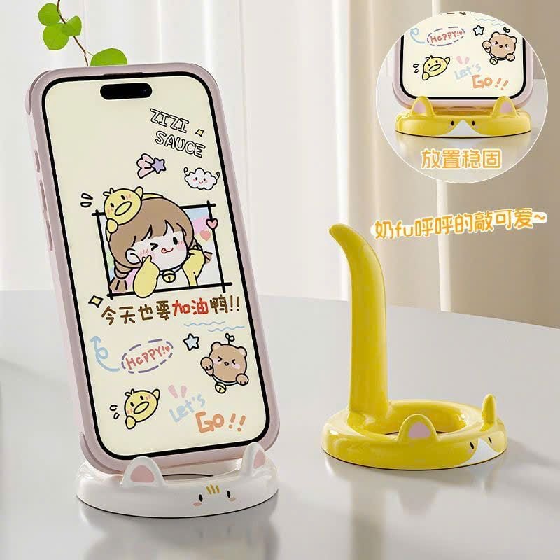 Giá Đỡ Điện Thoại Mèo Cute