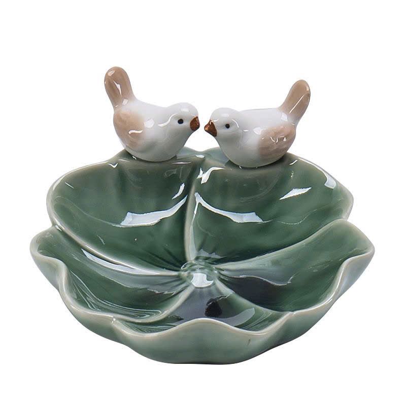 Dĩa Sứ Đôi Chin Đựng Trang Sức