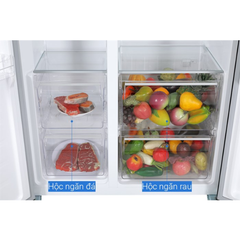 Tủ lạnh Sharp SJ-SBX440VG-BK Side By Side màu đen