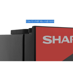 Tủ lạnh Sharp SJ-SBX440VG-BK Side By Side màu đen