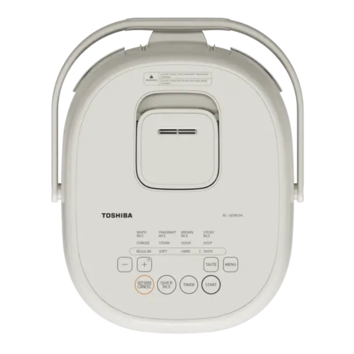 Nồi cơm điện Toshiba RC-18DR4TVN(W) màu trắng