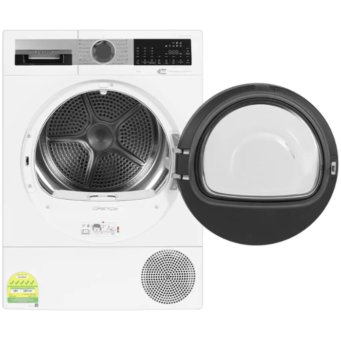 Máy sấy bơm nhiệt Bosch 9 kg WQG24570SG Series 6