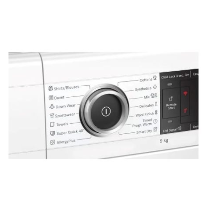 Máy sấy bơm nhiệt Bosch WTX87MH0SG 9kg Series 8