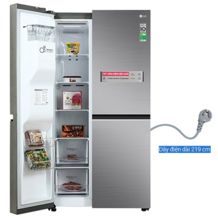 Tủ lạnh LG GR-D257JS Side By Side 635 lít