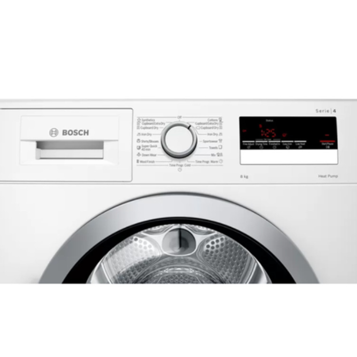 Máy sấy bơm nhiệt Bosch WTR85V00SG 8kg Series 4
