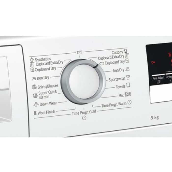 Máy sấy bơm nhiệt Bosch WTR85V00SG 8kg Series 4