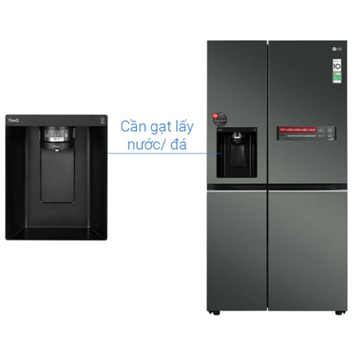 Tủ lạnh LG GR-D257MC Side By Side 635 lít