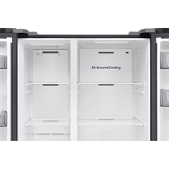 Tủ lạnh Samsung RS70F65Q3TSV Bespoke AI Side by Side 655 lít màu bạc